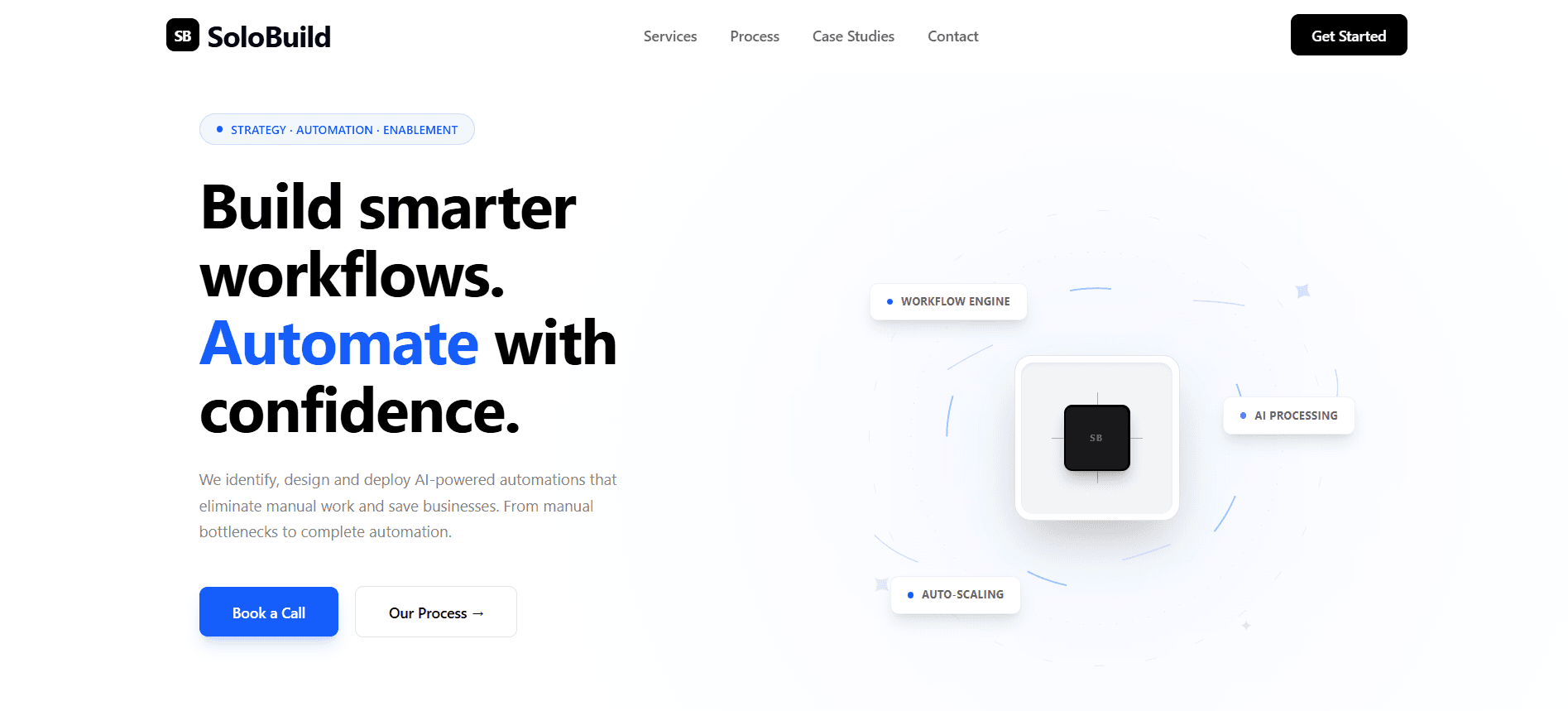 SoloBuild - AI-powered workflow automation platform. Streamlin...